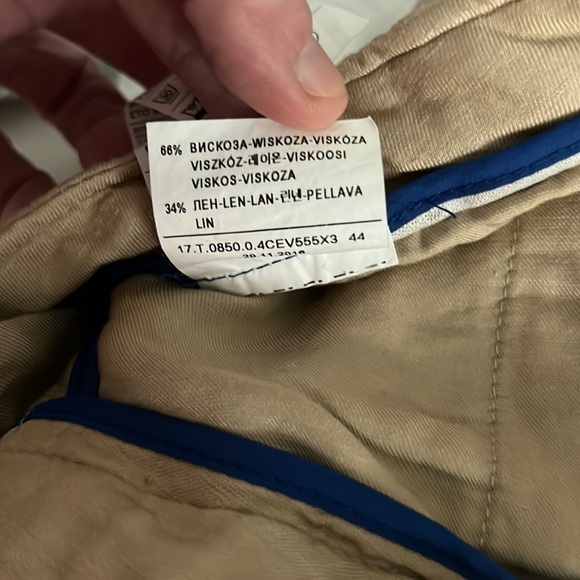 VTG Benetton,Silky & So Soft, Snap & Drawstring,High-Waisted,Pockets,Size 8 - Picture 10 of 11